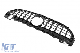 Emprós Grília katállhlh gia Mercedes C-Class W206 Sedan S206 T-Modell (2021-Up) GT-R Panamericana Schediasmós Mavro-image-6099963