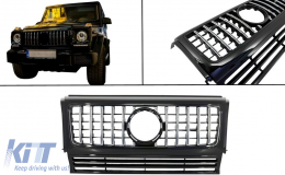 Emprós Grília katállhlh gia MERCEDES G-Class W463 (1990-2014) Néo G63 ​​GT-R Panamericana Schediasmós-image-6127080