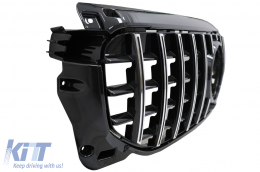 Emprós Grília katállhlh gia Mercedes GLB-Class X247 (2019-2023) GT-R Panamericana Schediasmós Chrómio-image-6069449