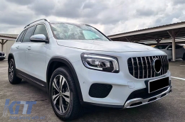 Emprós Grília katállhlh gia Mercedes GLB-Class X247 (2019-2023) GT-R Panamericana Schediasmós Chrómio-image-6126994