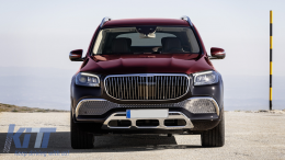 Emprós Grília katállhlh gia Mercedes GLS SUV X167 (2019-2023) M-Design Chrómio-image-6086601