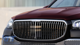 Emprós Grília katállhlh gia Mercedes GLS SUV X167 (2019-2023) M-Design Chrómio-image-6086602