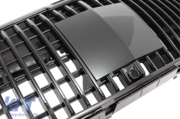 Emprós Grília katállhlh gia Mercedes GLS SUV X167 (2019-2023) M-Design Mavro-image-6086605