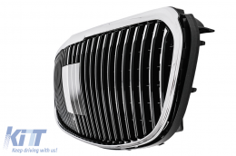 Emprós Grília katállhlh gia Mercedes GLS SUV X167 Facelift (2023-up) M-Design Chrómio-image-6128538