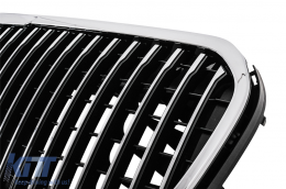 Emprós Grília katállhlh gia Mercedes GLS SUV X167 Facelift (2023-up) M-Design Chrómio-image-6128539