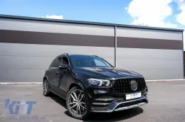 Emprós Kentrikí grília katállhlh gia Mercedes GLE SUV W167 V167 GLE Koupé C167 Pakéto athlhtismov (2019-06.2023) GTR Panamericana Schediasmós All Mavro-image-6075921