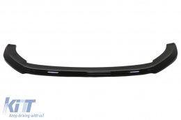 Emprós Profulaktíras Aerotomí Lip katállhlo gia Seat Leon MK4 FR (2020-up) Piáno Mavro-image-6094452