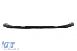 Emprós Profulaktíras Aerotomí Lip katállhlo gia Seat Leon MK4 FR (2020-up) Piáno Mavro-image-6094454