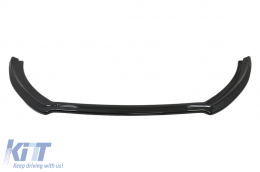 Emprós Profulaktíras Aerotomí Lip katállhlo gia Ford Fiesta Mk8 ST / ST-Line (2017-2021) Piáno Mavro-image-6094445