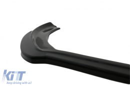 Emprós Profulaktíras Aerotomí Lip katállhlo gia Ford Fiesta Mk8 ST / ST-Line (2017-2021) Piáno Mavro-image-6094447