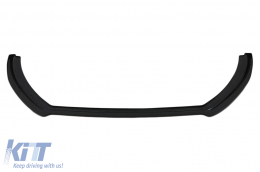 Emprós Profulaktíras Aerotomí Lip katállhlo gia Ford Fiesta Mk8 ST / ST-Line (2017-2021) Piáno Mavro-image-6094449