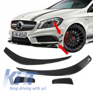 Emprós Profulaktíras Diachoristés ptervgon Aerodunamikó katállhlo gia Mercedes W176 A-Class (2012-08/2015) A45 Schediasmós-image-6018252
