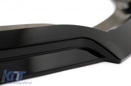 Emprós Profulaktíras katállhlo gia Mercedes C-Class W205 Sedan S205 T-Modell A205 Cabriolet C205 Koupé (2014-2019) Seirá Athlhtikí Piáno Mavro-image-6083254