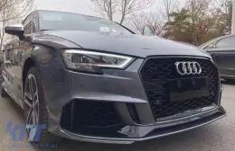 Emprós Profulaktíras katállhlos gia Audi A3 8V Ananéosh (2016-2018) Chátsmpak Sportback RS3 Brilliant Mavros schediasmós-image-6225924