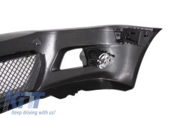 Emprós Profulaktíras katállhlos gia BMW Seirá 3 E46 Koupé/ Kamprioléta/Sedat/Estate (1998-2004) Schediasmós M3 me Diairovmena plaϊná píso fóta Emprós Profulaktíras Inódhs ánthrakas CSL Schediasmós-image-5998438