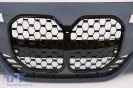 Emprós Profulaktíras katállhlos gia BMW Seirá 4 F32 F33 F36 (2013-2017) Koupé Cabrio Gkran Koupé M4 Schediasmós Mavro Grília-image-6101235