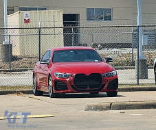 Emprós Profulaktíras katállhlos gia BMW Seirá 4 F32 F33 F36 (2013-2017) Koupé Cabrio Gkran Koupé M4 Schediasmós Mavro Grília-image-6114971