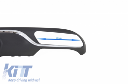 Emprós Profulaktíras me diachvth kai Ákroi Exatmíseon Mavro katállhlo gia Mercedes E-Class W213 S213 Standard (2016-2019) E63 Schediasmós-image-6055237