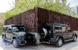 Emprós Profulaktíras me kamáres trochón Epikalvmmata fterón katállhlo gia Mercedes G-Class W463 (1989-2017) G65 Schediasmós-image-6053016