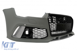 Emprós Profulaktíras Me Kentrikí grília katállhlo gia Audi A7 4G Ananéosh (2015-2018) RS7 Schediasmós-image-6099406