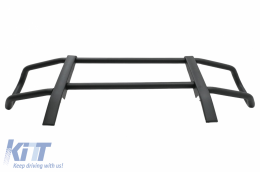 Emprós Profulaktíras me Mavro Profulaktíras tvpou BullBar katállhlo gia Mercedes G-Class W463 (1989-2017) G65 Schediasmós-image-6021684