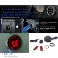 Engine Start / Stop Pivot Illumi Starter 12V Led Red-image-6310804