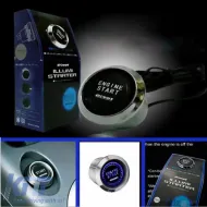 Engine Start / Stop Pivot Illumi Starter 12V Led Blue-image-6310832