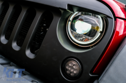 Ensemble clignotants LED pour JEEP Wrangler JK 07-16 Blinker orange-image-6072956