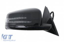Ensemble Couvertures miroir pour Mercedes S W221 05-10 Facelift Look-image-55821