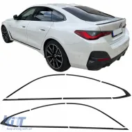 image-4-Ensemble de bandes de finition Shadow Line noir brillant adapté pour BMW G26 Gran Coupe 4 Series