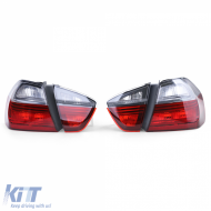 Ensemble de feux arrière Blackline adapté pour BMW Série 3 E90 Sedan 05-08-image-6197853
