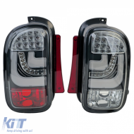 Ensemble de feux arrière LED Édition Black Smoke adapté pour Mini Clubman R55 2010-2014-image-6207098