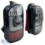 Ensemble de feux arrière LED Édition Black Smoke adapté pour Mini Clubman R55 2010-2014-image-6207099