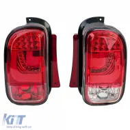 Ensemble de feux arrière LED édition rouge adapté pour Mini Clubman R55 2010-2014-image-6205721