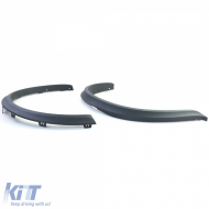 Ensemble de garnitures d'arc de roue Fender flare 4 pièces adapté pour BMW X5 E70 10-13-image-6201371
