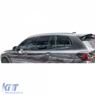 Ensemble de garnitures Shadow Line noir brillant adapté pour BMW X3 G01 à partir de 2017-image-6209761