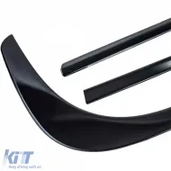 Ensemble de garnitures Shadow Line Trim en noir brillant adapté pour BMW X4 G02 à partir de 2018-image-6204970