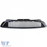 Ensemble de grille de radiateur 3 pièces noir brillant adapté pour Mini One Cooper JCW R56 R57 R58 R59-image-6197278