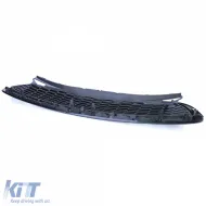 Ensemble de grille de radiateur 3 pièces noir brillant adapté pour Mini One Cooper JCW R56 R57 R58 R59-image-6197281