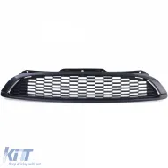 Ensemble de Grilles de Radiateur 3 pièces Noir Mat adapté pour Mini One Cooper JCW R56 R57 R58 R59-image-6209623