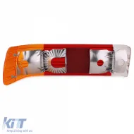 Ensemble de lentilles de feux arrière avec joints adapté pour Mercedes SL R107 SLC C107-image-6202152