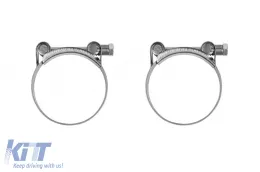 Ensemble de sorties d'échappement doubles en chrome universel AB, gauche et droite-image-6131400