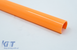 Ensemble d'inserts rayures calandre V pour BMW série 1 2 3 4 5 6 7 Orange-image-6095483
