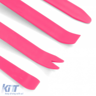 Entfernungstool für die Montagehebel, Innenverkleidungsstreifen für das Auto, pink-image-6203790