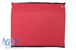 image-1-Entry Door Mat RED Entrance for Disinfection Waterproof fabric Washable 90 degrees