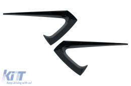 Epéktasi Aero Body Kit gia Tesla Model 3 2023+ Profylaktíras cheílos aéra diáchysis mávrou chrómatos-image-6110844