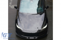 Epéktasi Aero Body Kit gia Tesla Model 3 2023+ Profylaktíras cheílos aéra diáchysis mávrou chrómatos-image-6111104