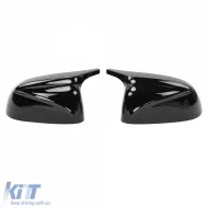 Ersatzspiegelkappen glänzend schwarz geeignet für BMW X3 G08 X4 G02-image-6200431
