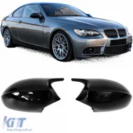 image-62-Ersatzspiegelkappen in glänzendem Schwarz geeignet für 3er BMW E92 E93 Vorfacelift