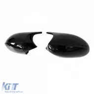 Ersatzspiegelkappen in glänzendem Schwarz geeignet für 3er BMW E92 E93 Vorfacelift-image-6193999